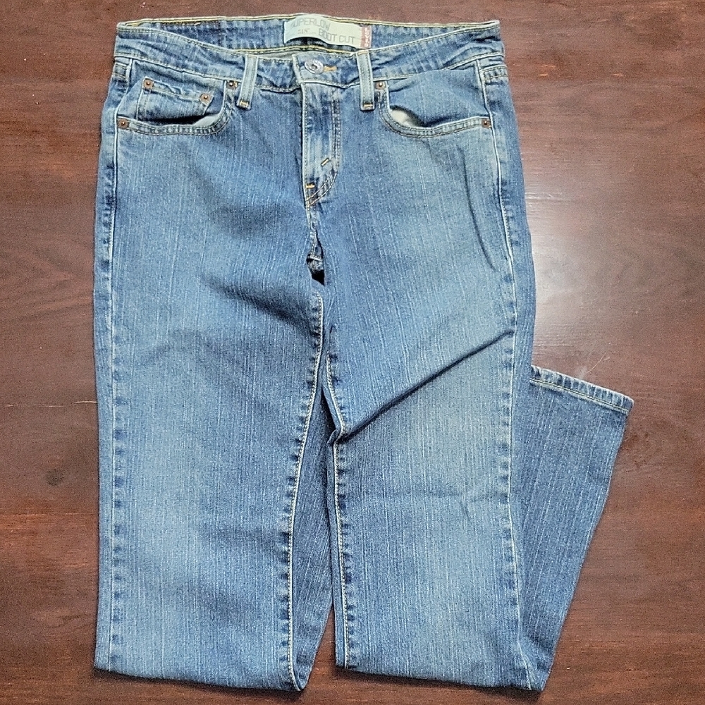 Size 7 Levi Strauss Blue Jeans